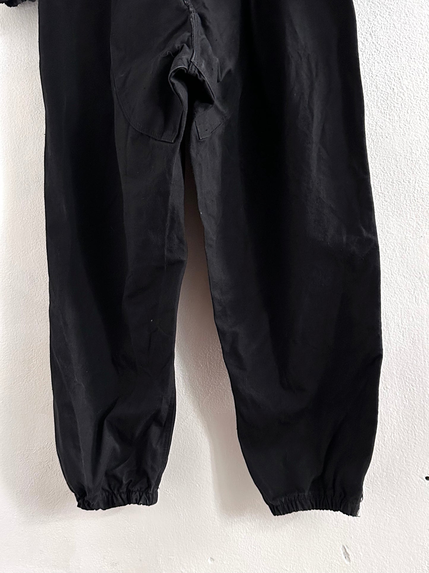 Vintage East German military black jumpsuit