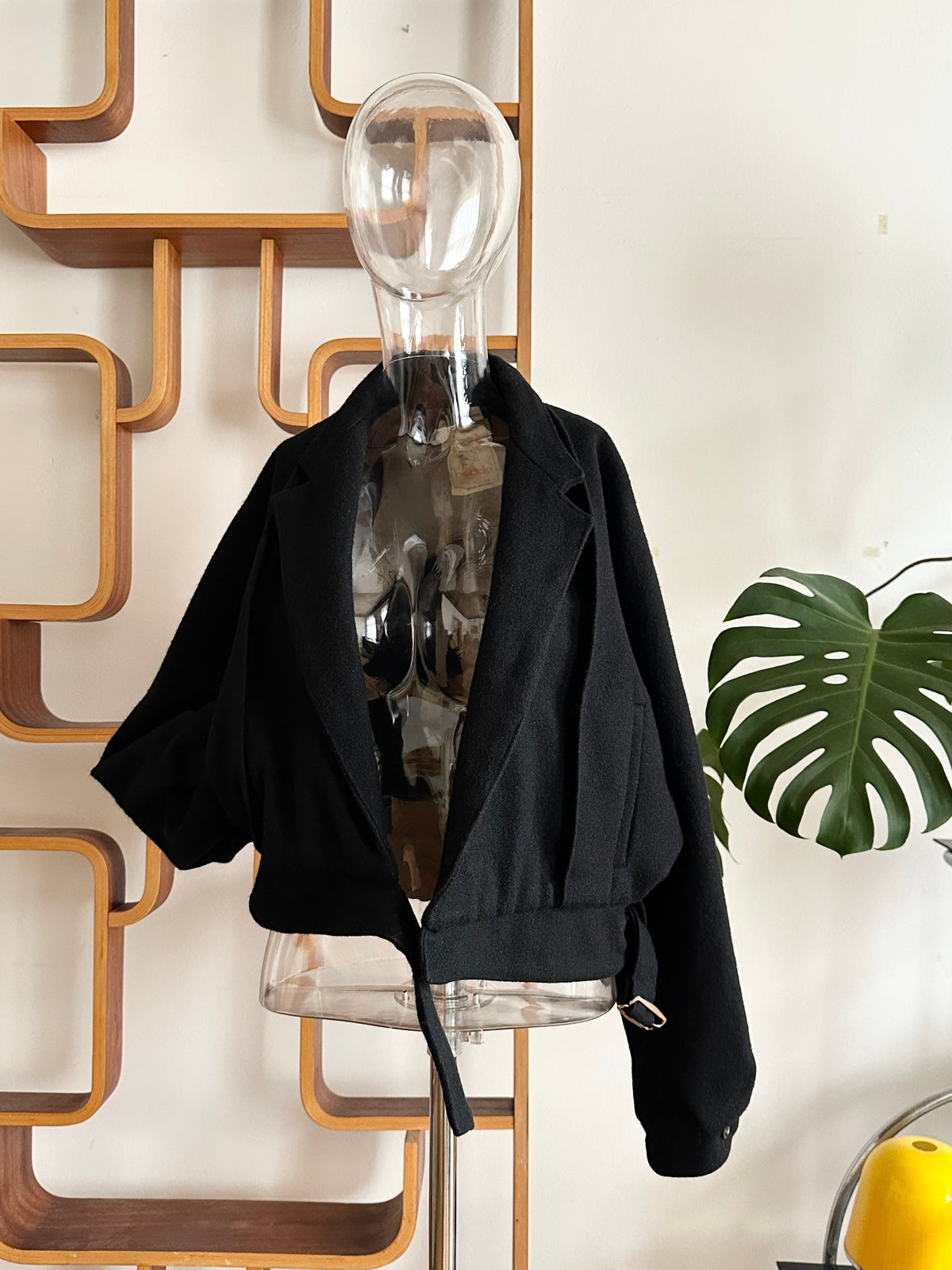 1980s France wool jacket, battledress-inspired