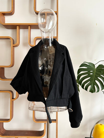 1980s France wool jacket, battledress-inspired