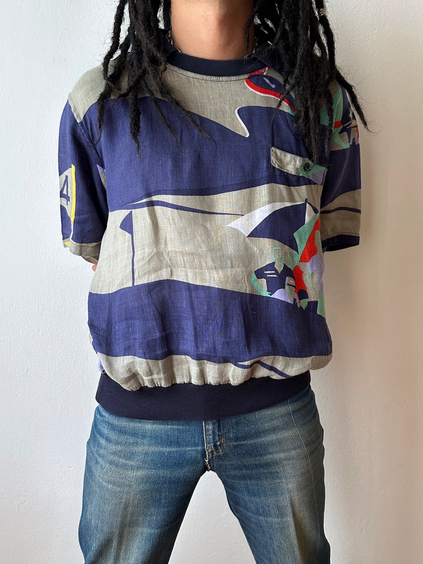 1990s Italian linen shirt