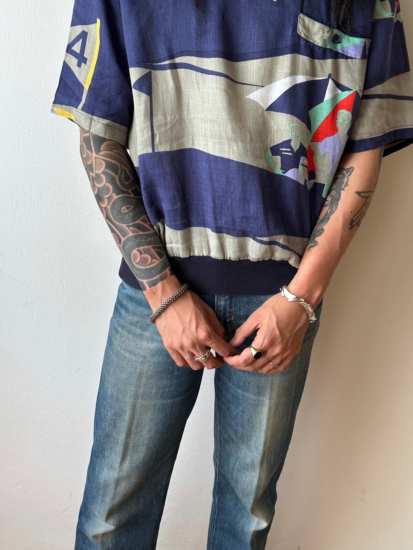 1990s Italian linen shirt