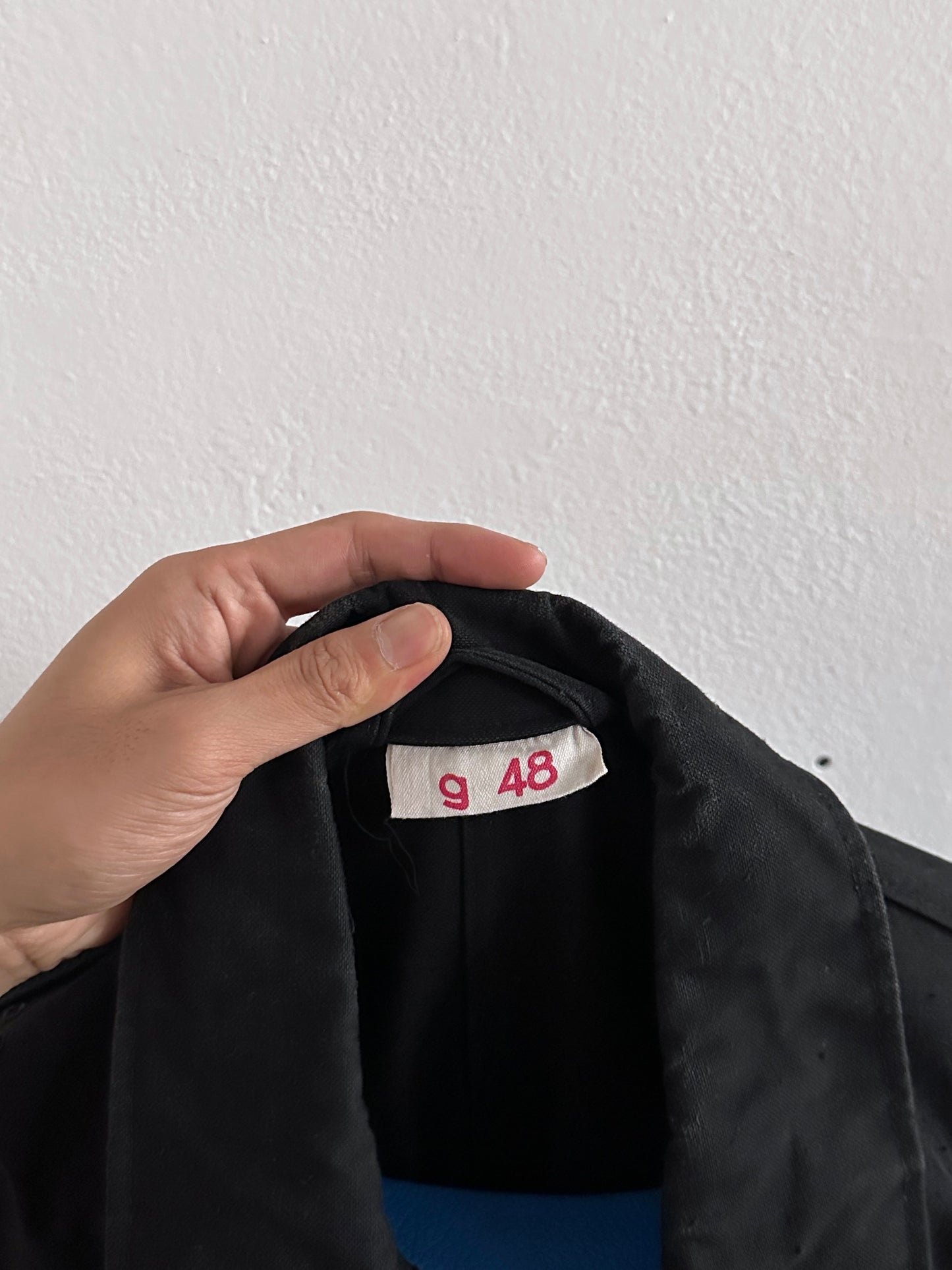 Vintage East German military black jumpsuit