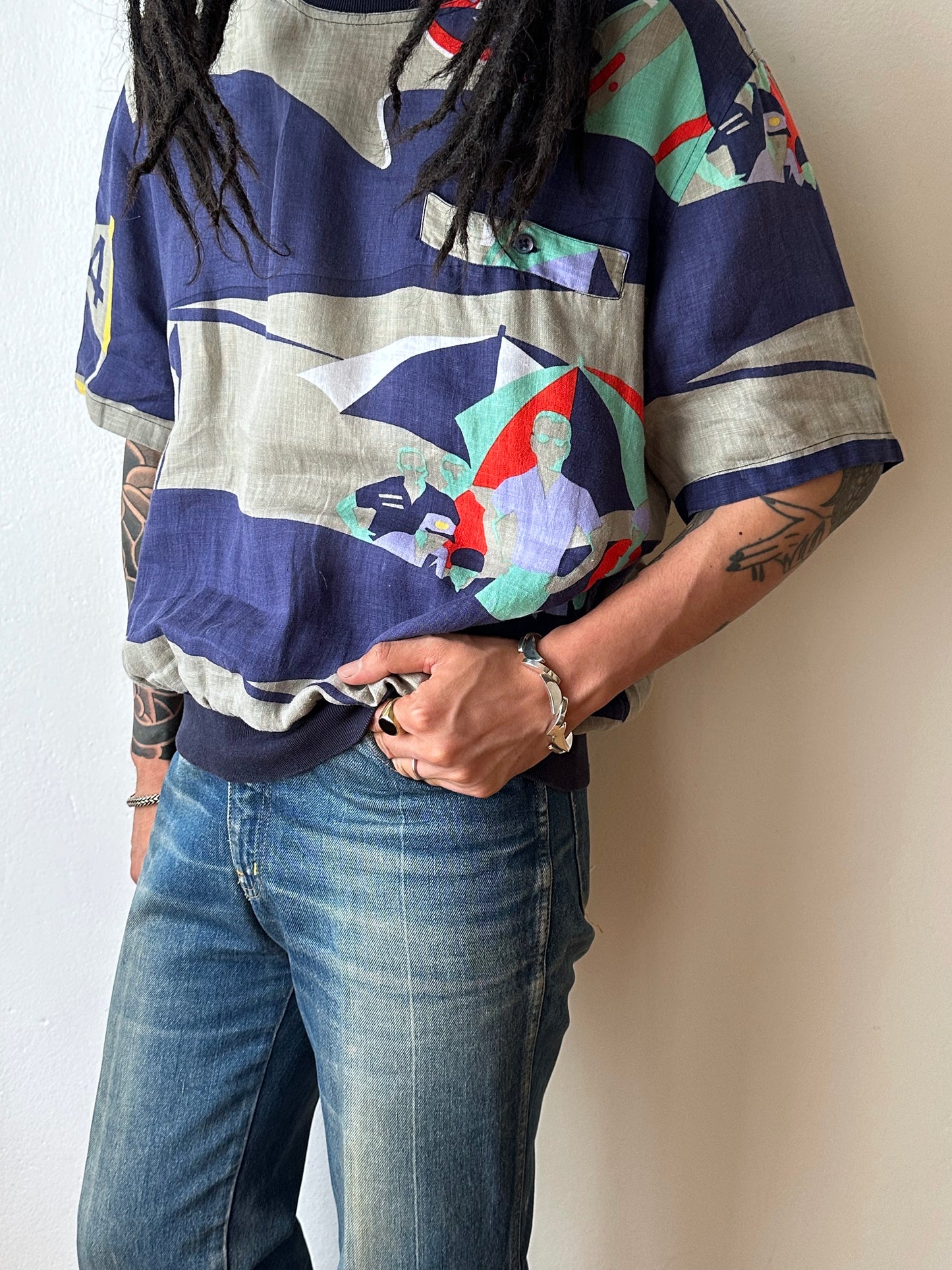 1990s Italian linen shirt