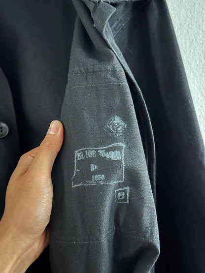 Vintage East German military black jumpsuit