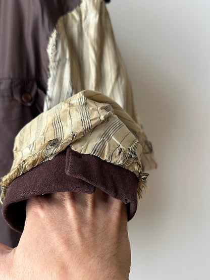 Unknown leather and wool tailored jacket pre 1960s