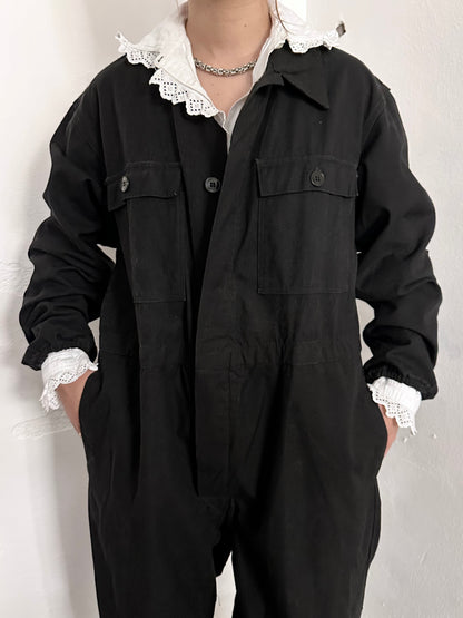 1900s German antique scallops blouse