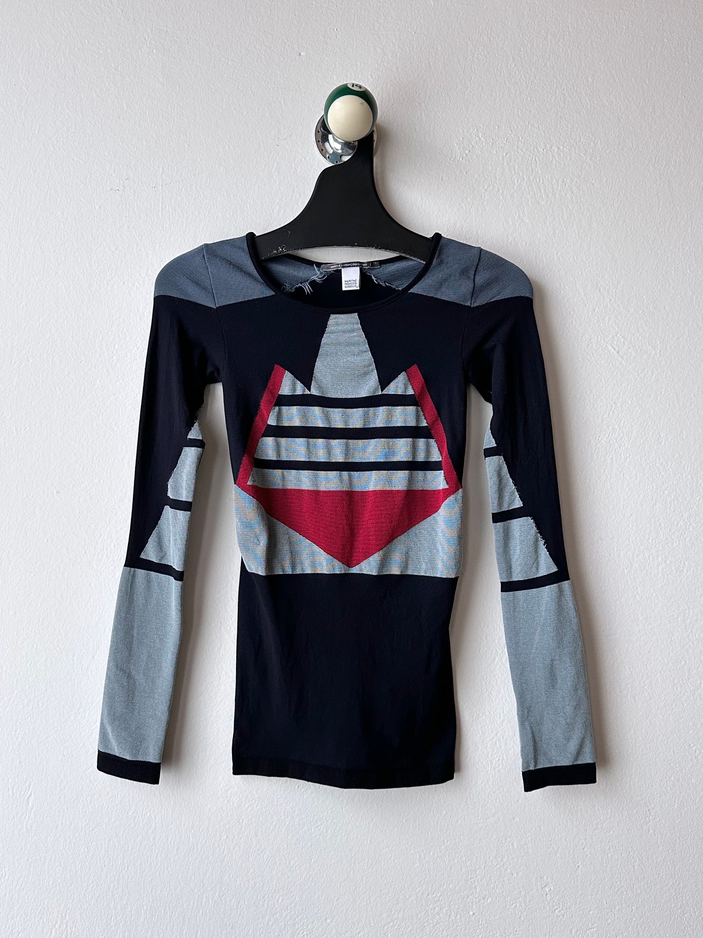 Marithe Francois Girbaud M+FG 2000s active top tech technical fitness gym Y2K sports ジルボー ヴィンテージ vintage カットソー マリテフランソワジルボー