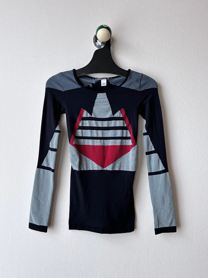 Marithe Francois Girbaud M+FG 2000s active top tech technical fitness gym Y2K sports ジルボー ヴィンテージ vintage カットソー マリテフランソワジルボー