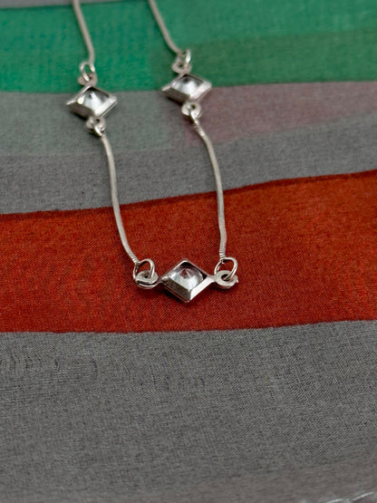 rhombic crystal bracelet