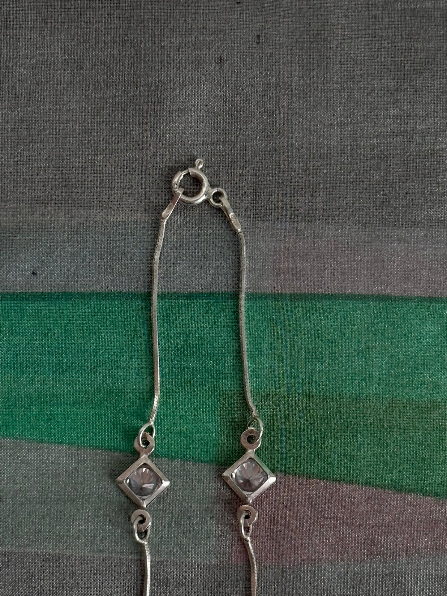 rhombic crystal bracelet