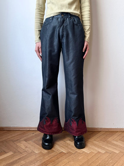Fireflame millennium wide pants