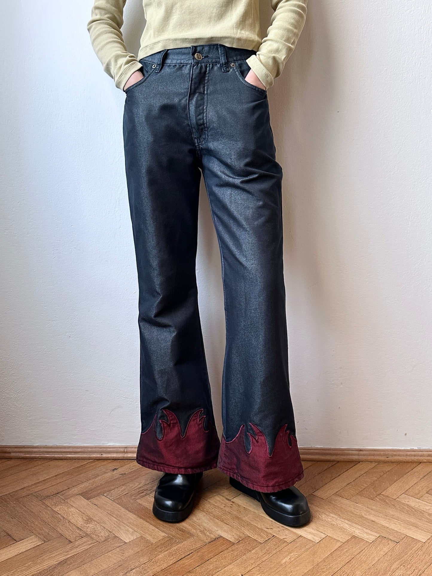 Fireflame millennium wide pants