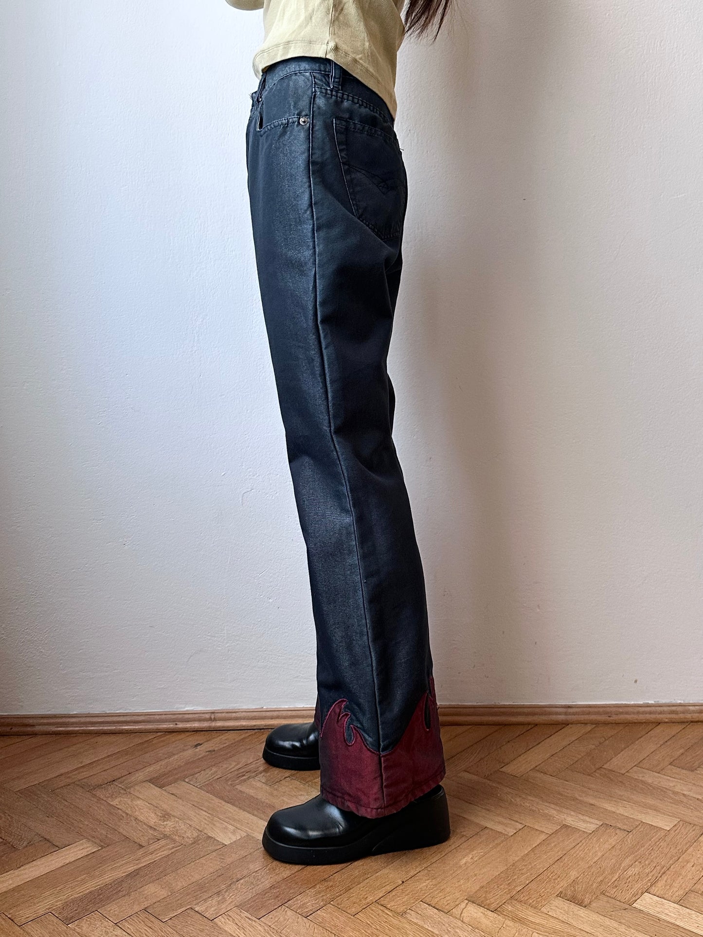 Fireflame millennium wide pants