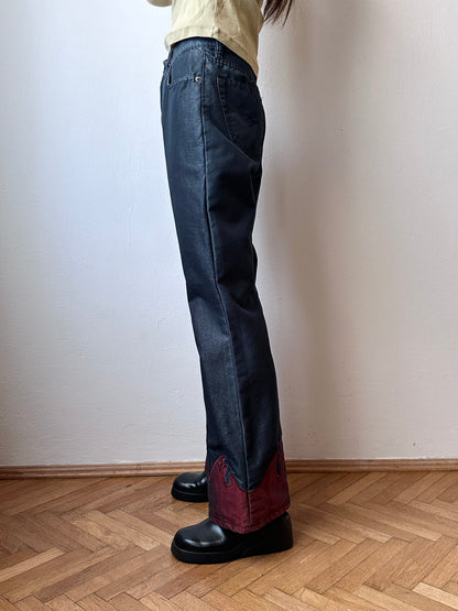 Fireflame millennium wide pants