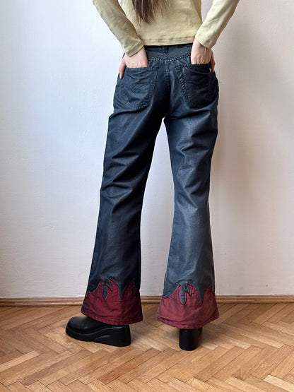 Fireflame millennium wide pants