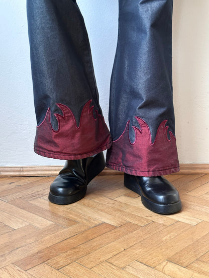 Fireflame millennium wide pants