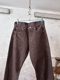 90's Levi's 501 brown 27/32