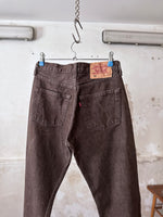 90's Levi's 501 brown 27/32