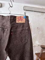 90's Levi's 501 brown 27/32