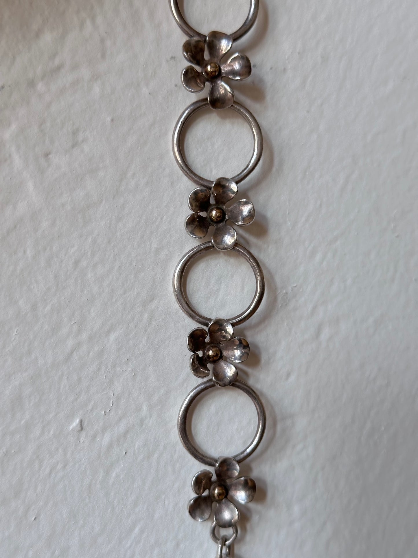 silver 925 vermeil blooming bracelet