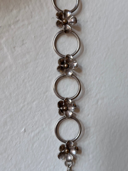 silver 925 vermeil blooming bracelet