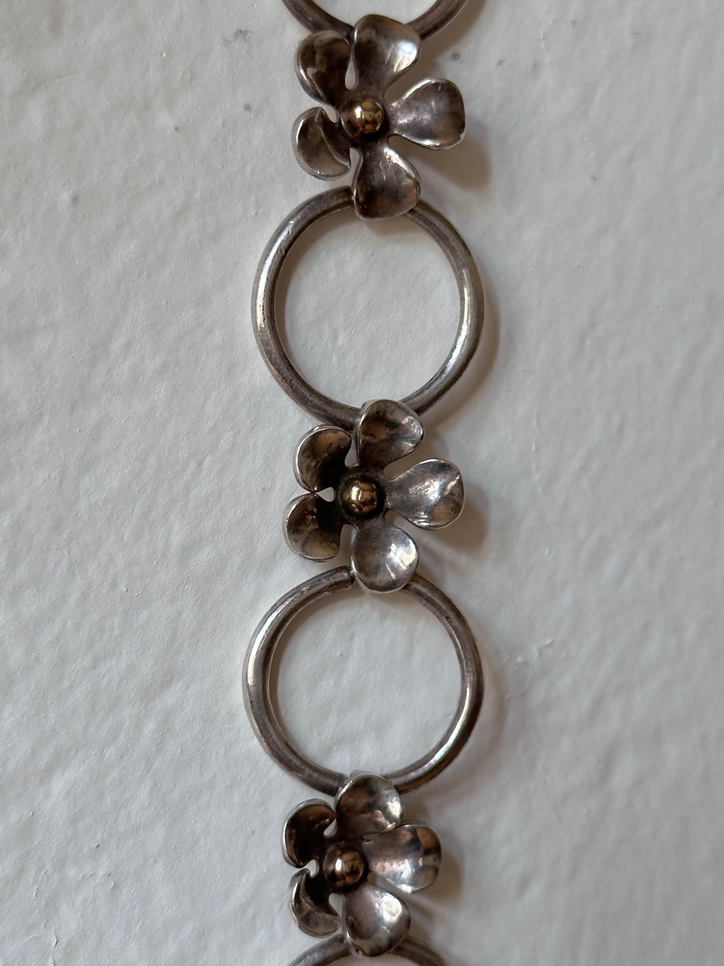 silver 925 vermeil blooming bracelet