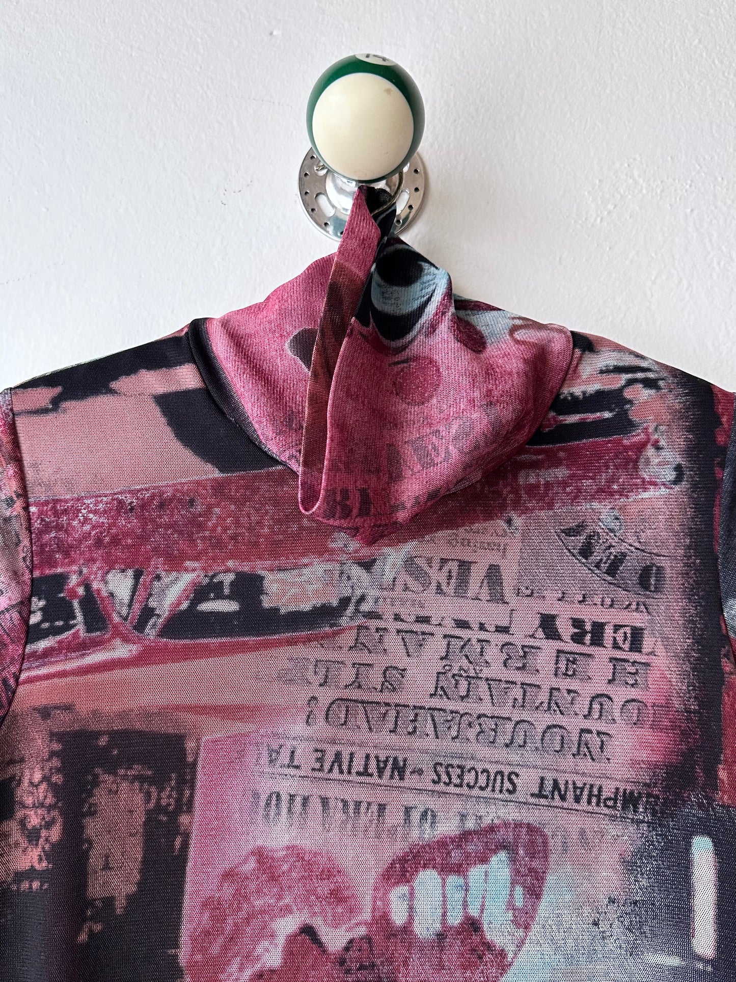 00s mesh dress made in France