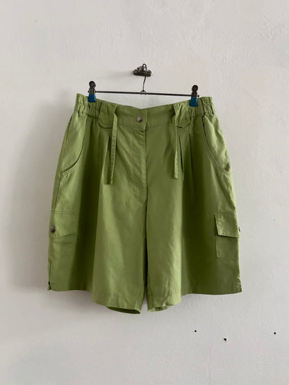 Swedish linen cotton pistachio