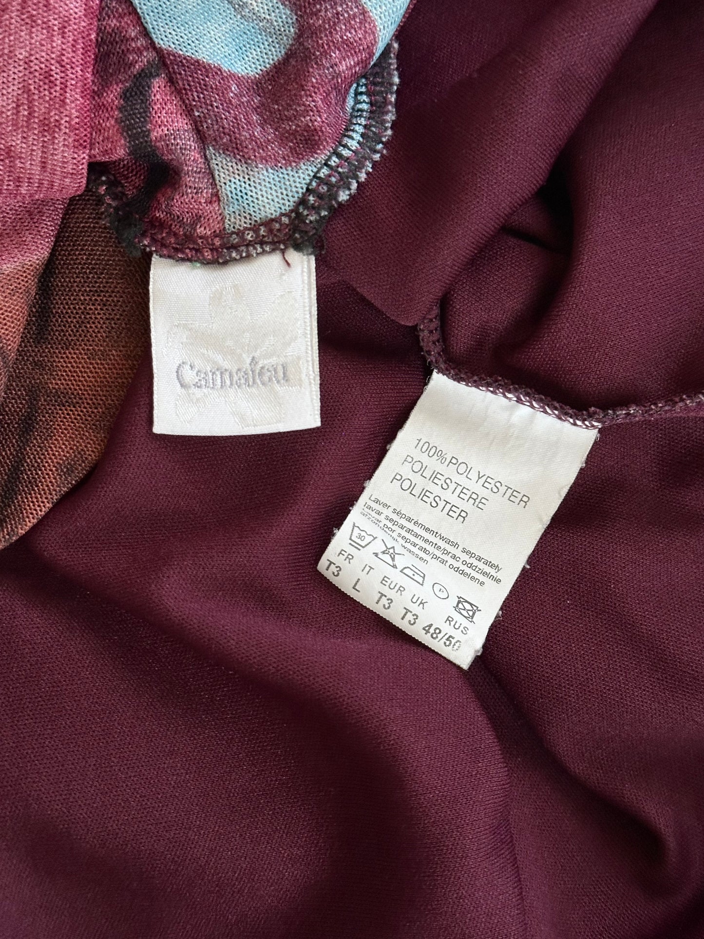 00s mesh dress made in France