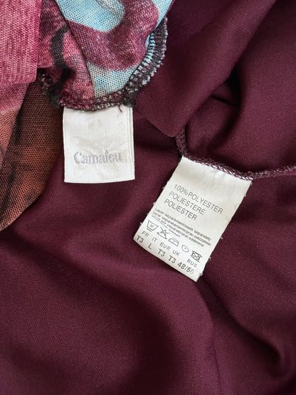 00s mesh dress made in France