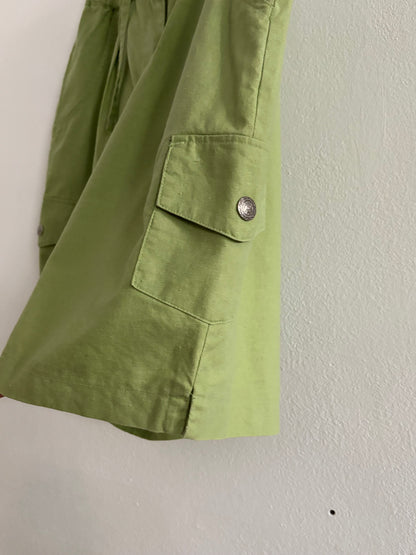 Swedish linen cotton pistachio