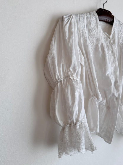 1900-1910' Edwardian cotton blouse
