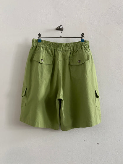 Swedish linen cotton pistachio