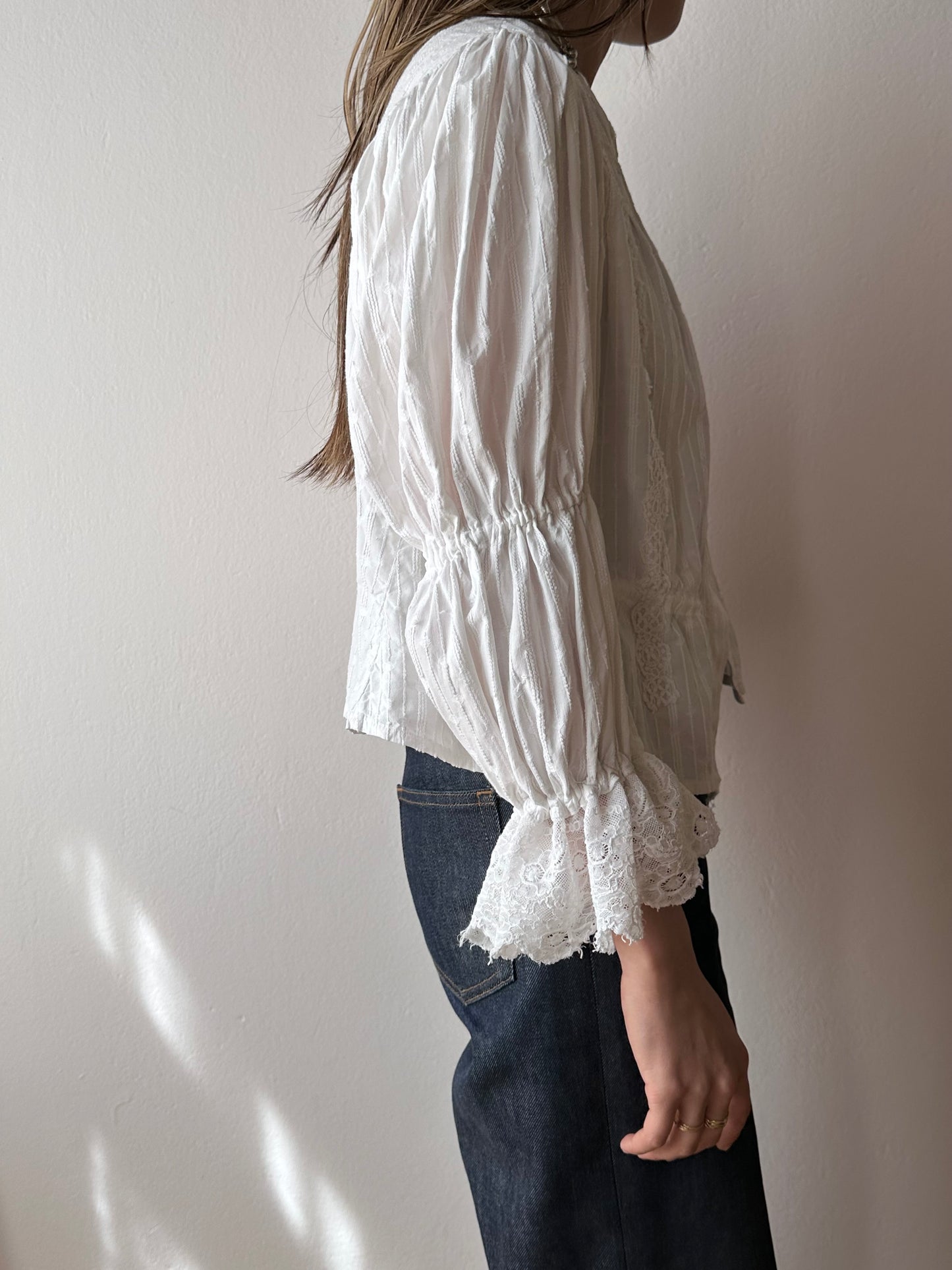 1900-1910' Edwardian cotton blouse