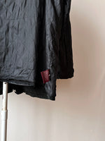 Black Leather Suède coat