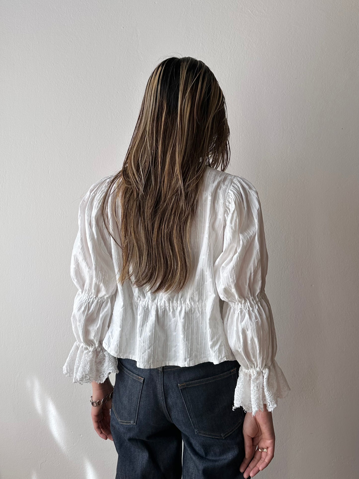 1900-1910' Edwardian cotton blouse