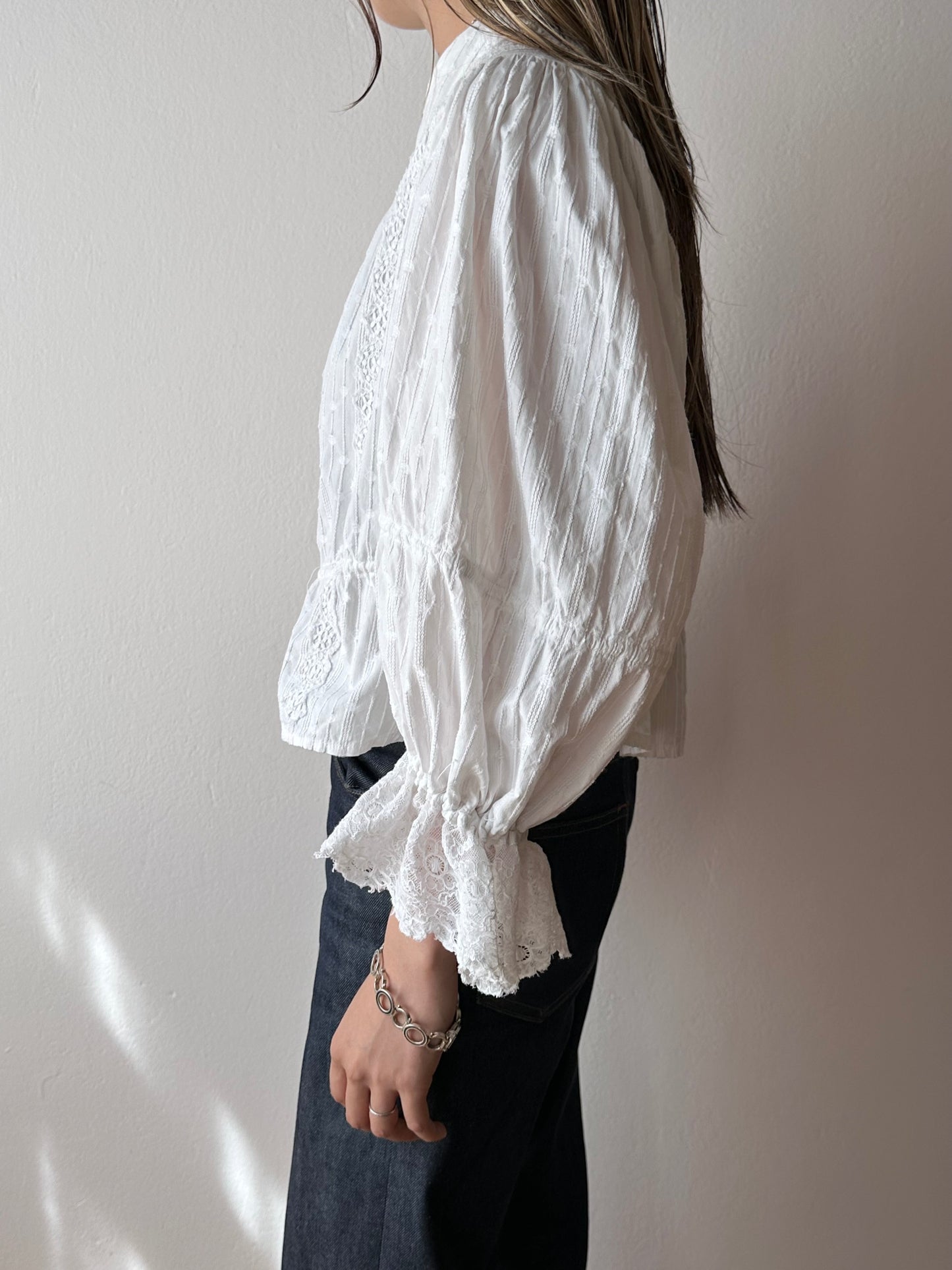 1900-1910' Edwardian cotton blouse