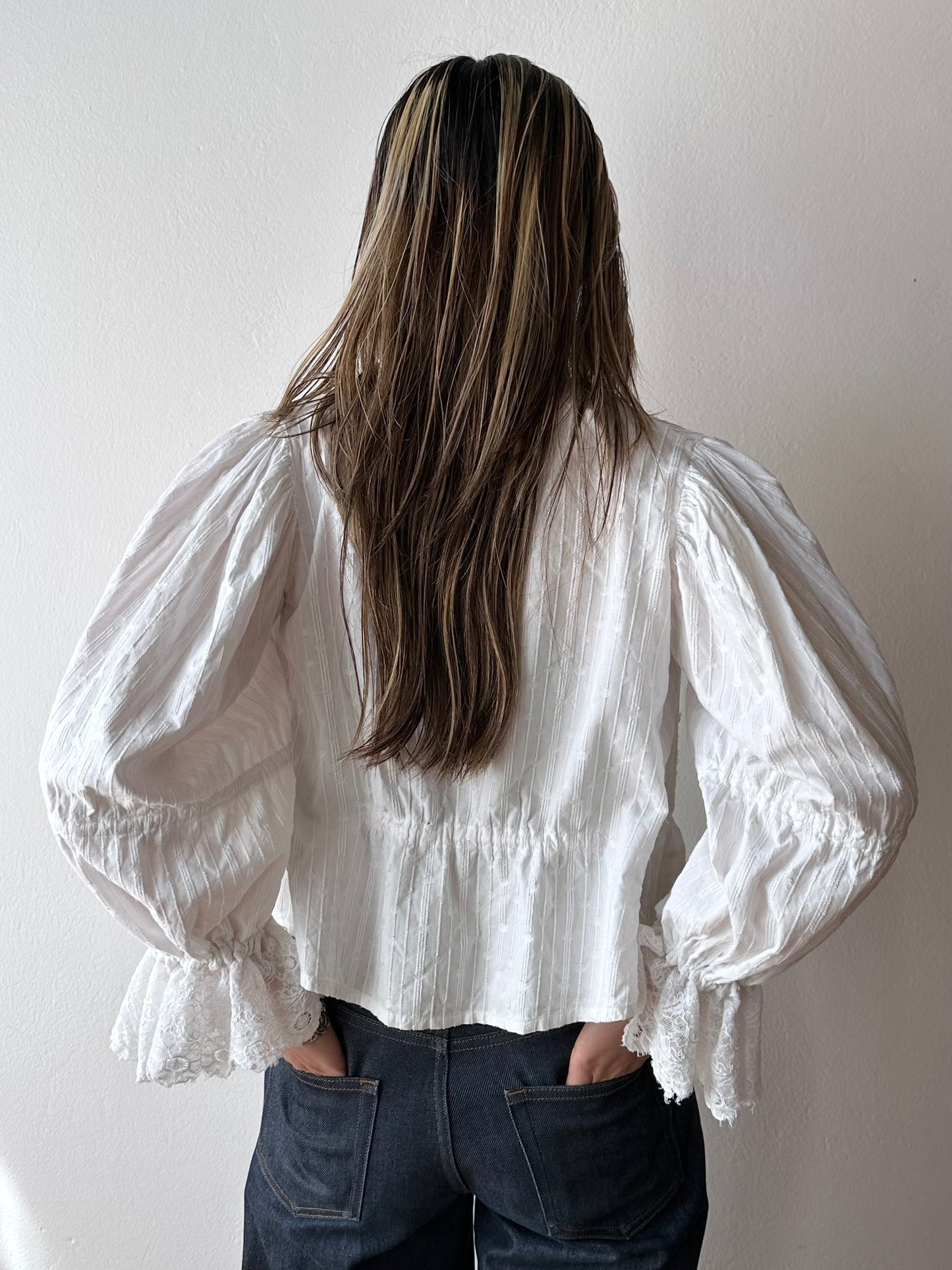 1900-1910' Edwardian cotton blouse