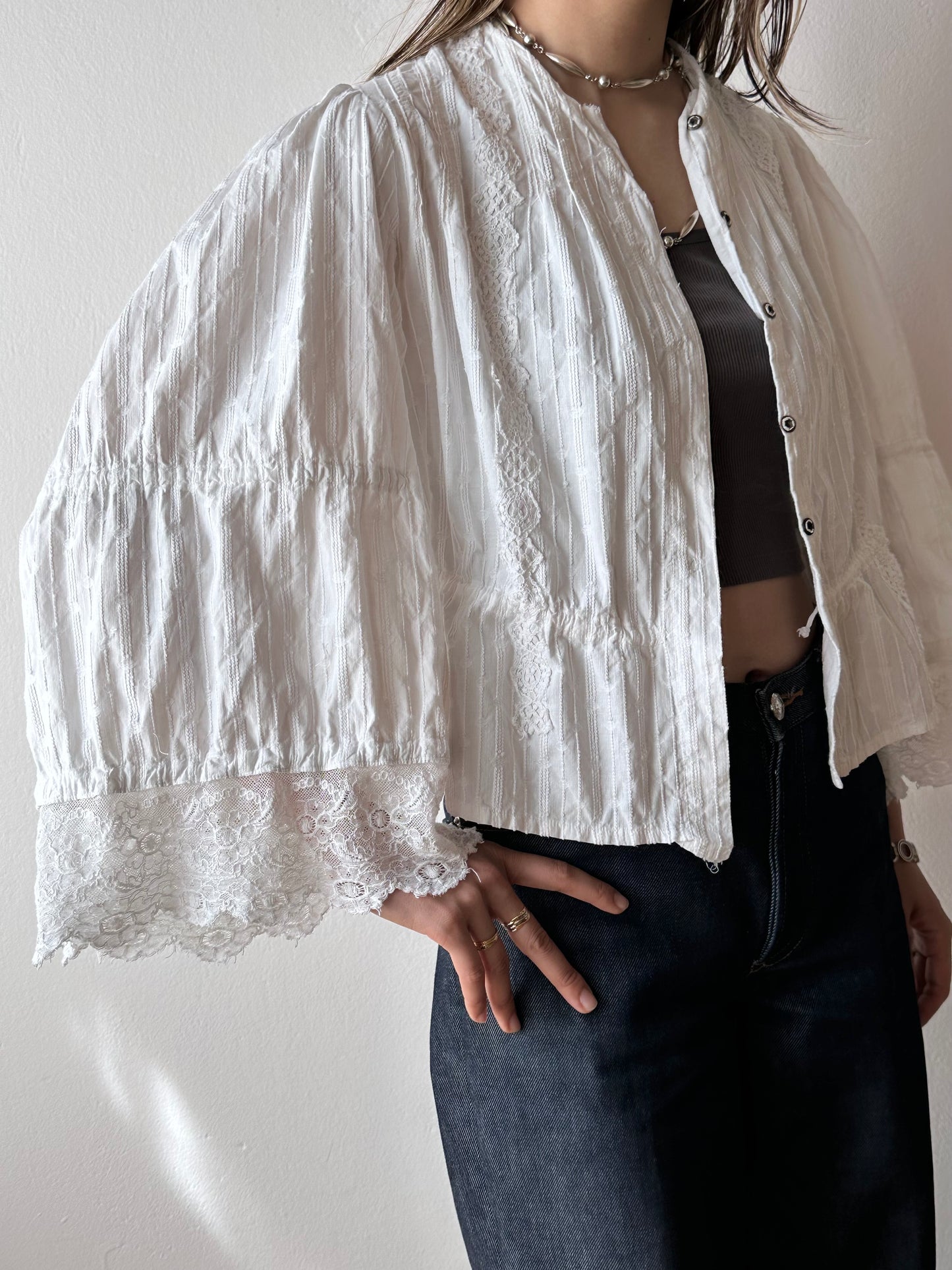 1900-1910' Edwardian cotton blouse