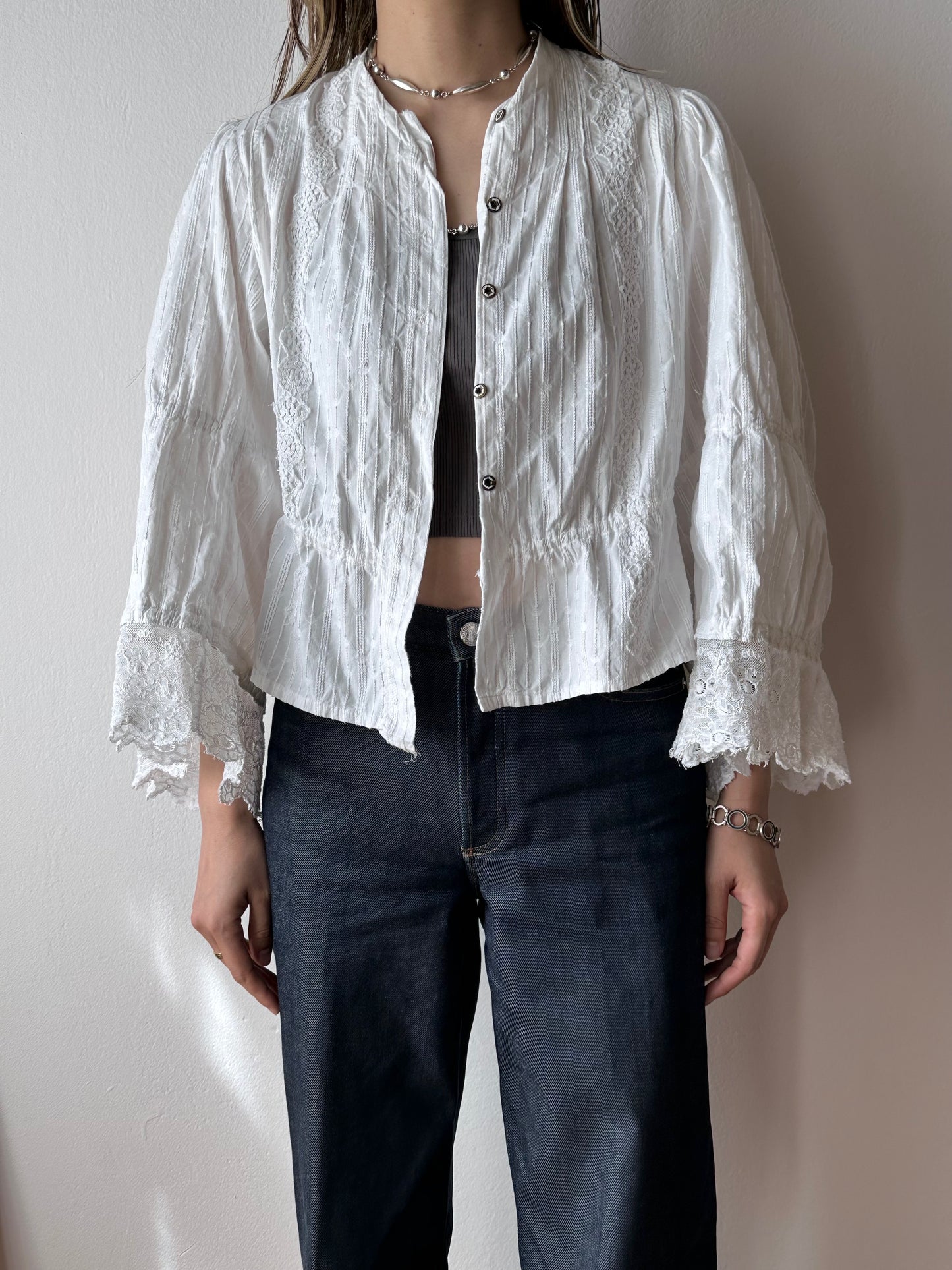 1900-1910' Edwardian cotton blouse