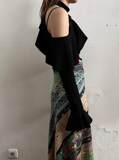 old Italy off shoulder top