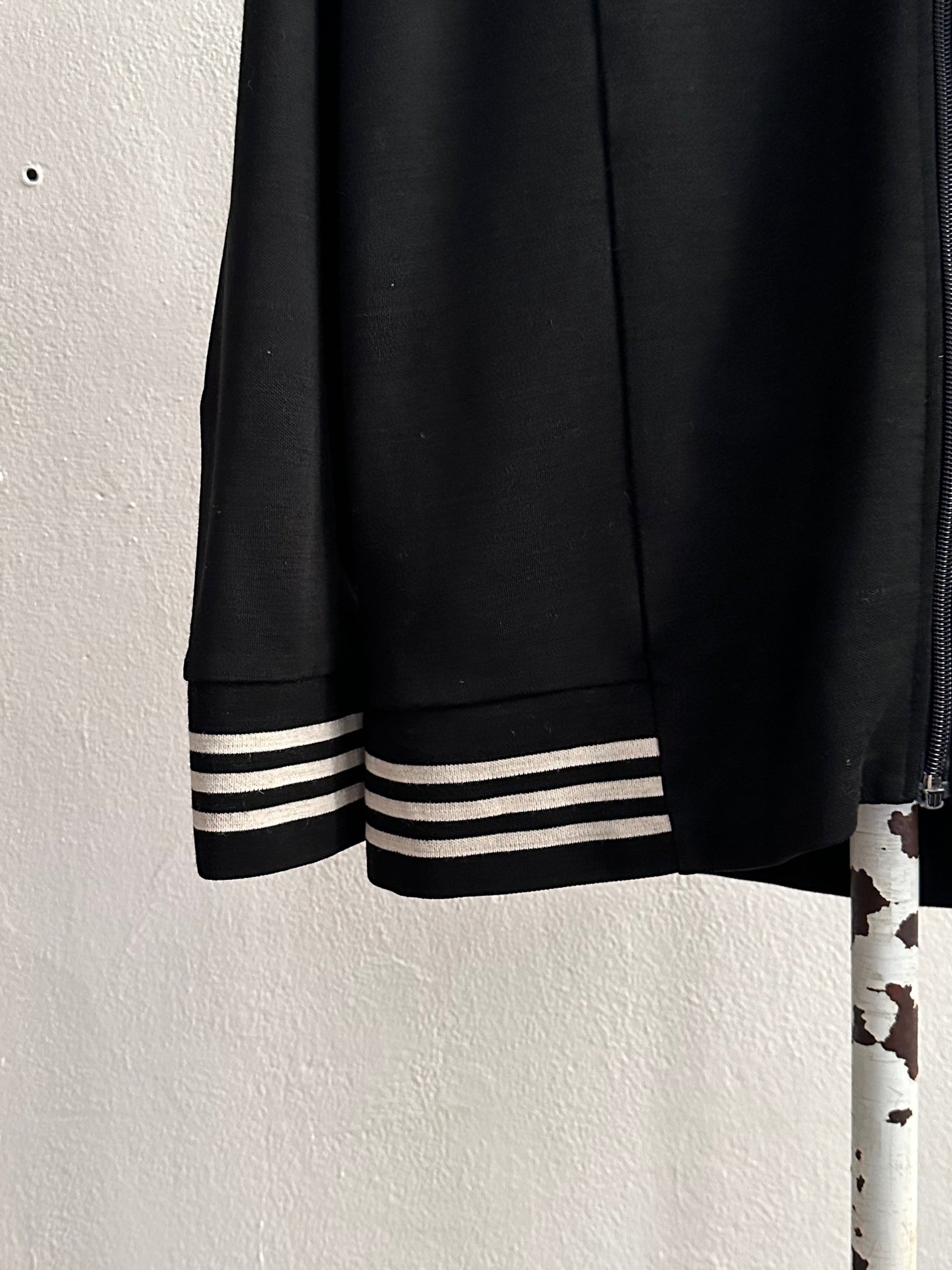 1970's Adidas Schwahn jacket 70年代 アディダス Black 黒 Made in West germany 西ドイツ製 Toto Praha Vintage clothing store Antique shop Prague 古着屋 アンティークショップ プラハ ユーロ古着  ヨーロッパ古着 古着卸 