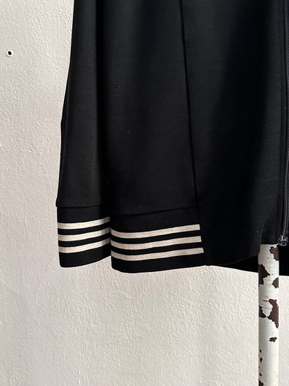 1970's Adidas Schwahn jacket 70年代 アディダス Black 黒 Made in West germany 西ドイツ製 Toto Praha Vintage clothing store Antique shop Prague 古着屋 アンティークショップ プラハ ユーロ古着  ヨーロッパ古着 古着卸 