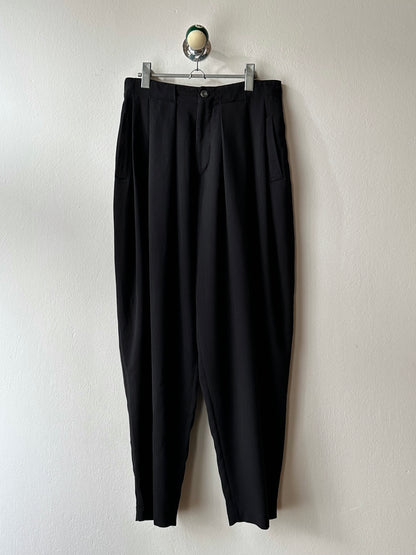 90s Black trousers - w31
