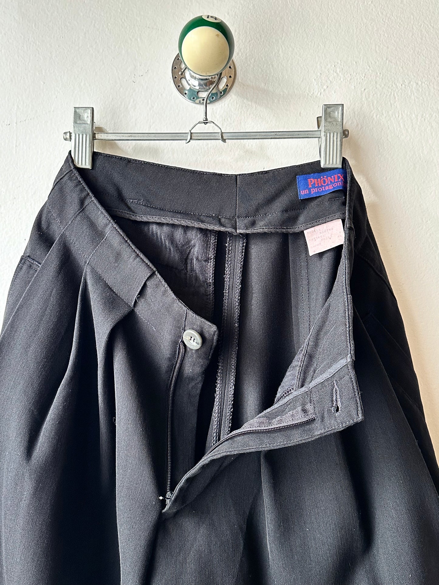 90s Black trousers - w31