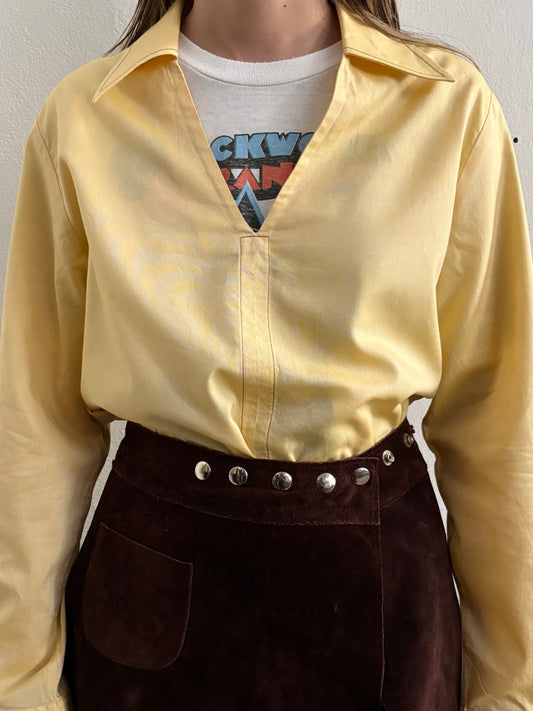 Italy nice yellow shirt