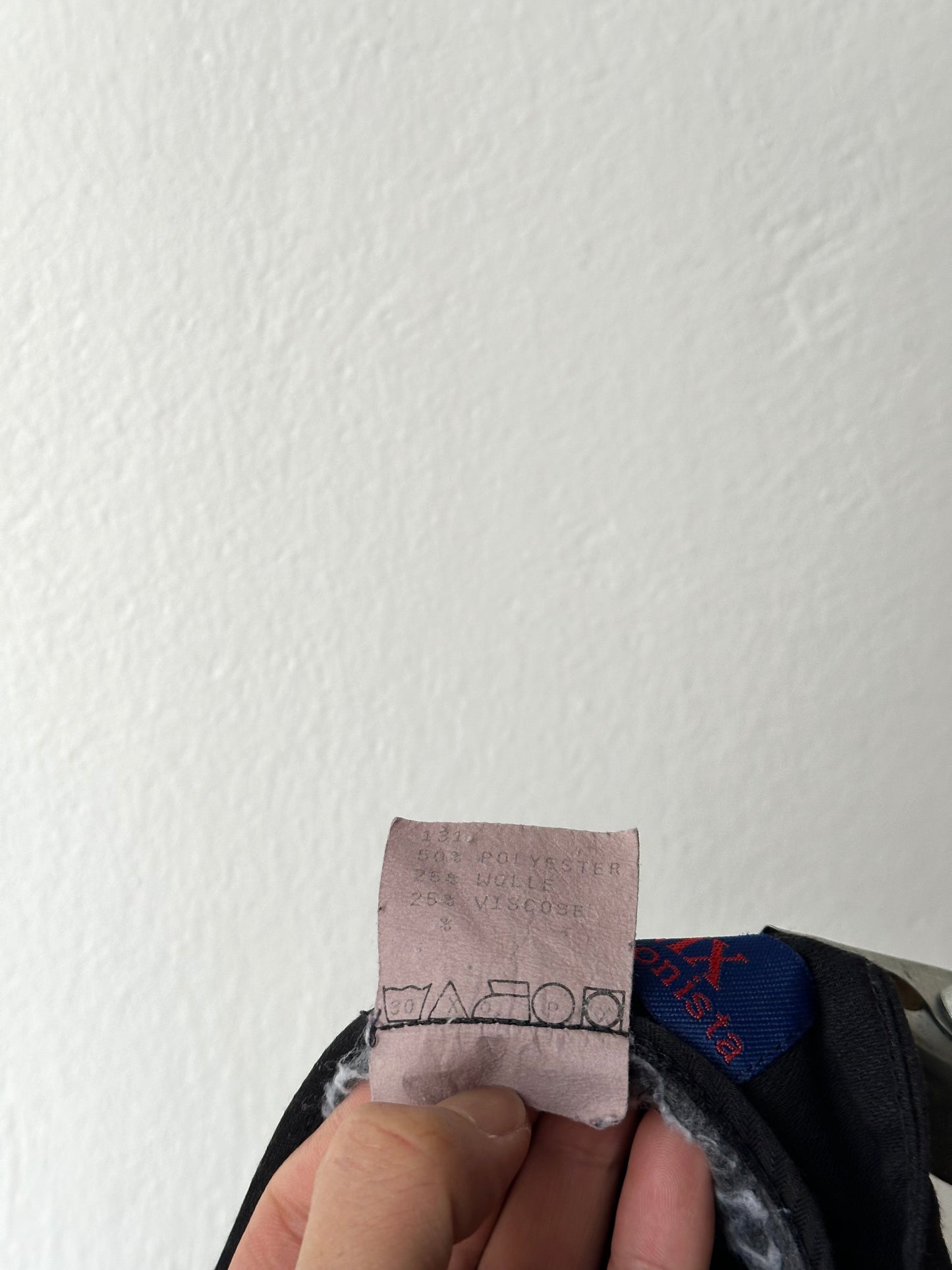 90s Black trousers - w31