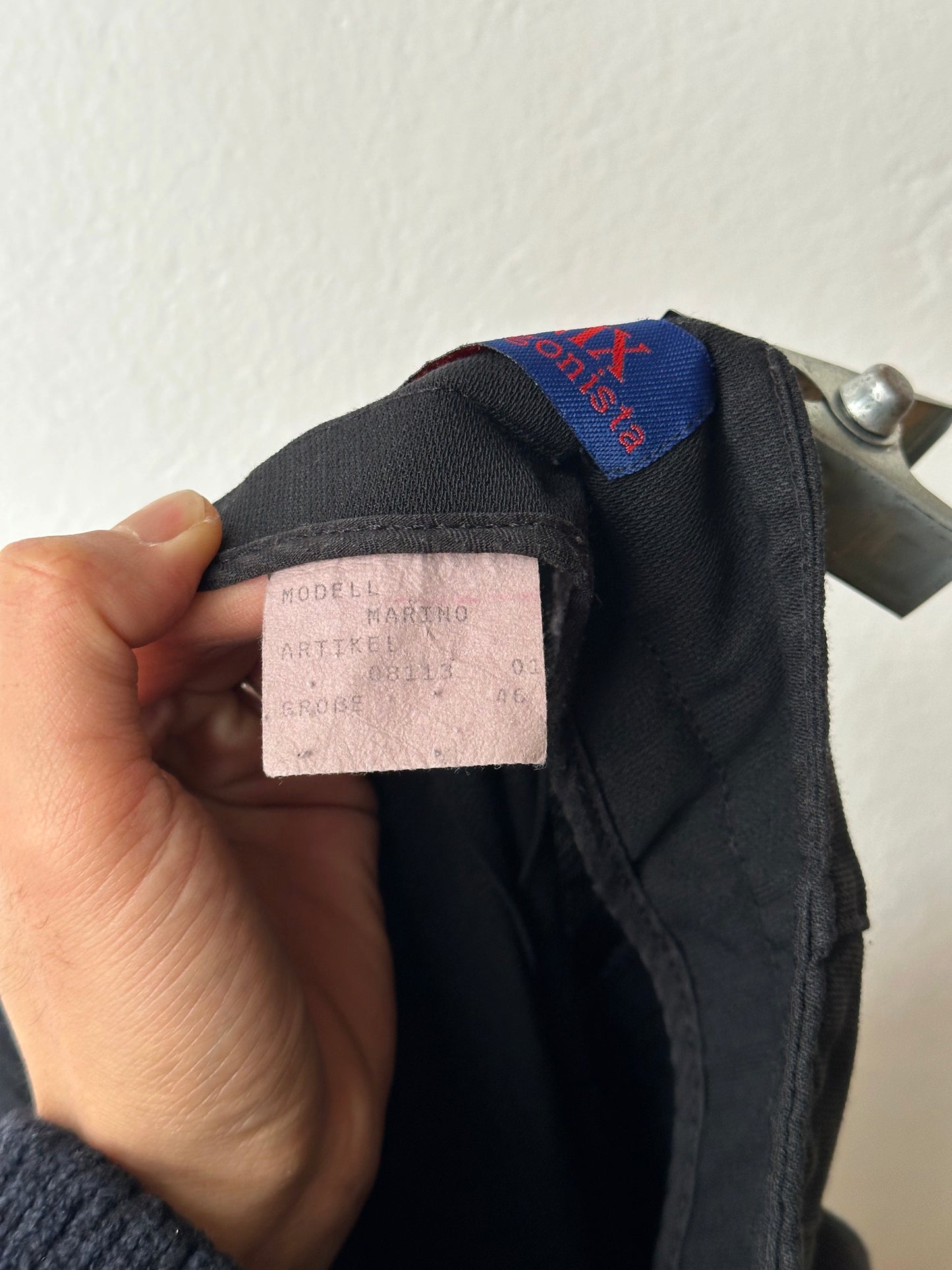 90s Black trousers - w31