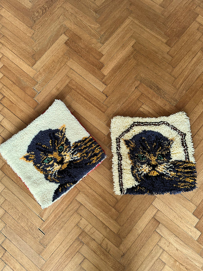 Cat mini rug