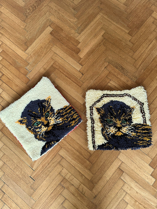 Cat mini rug